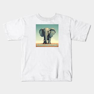 I'm Not Old, I'm Wise - Wisdom - Elephant Kids T-Shirt